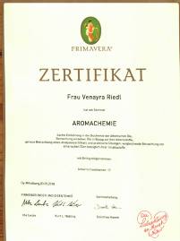 Aromachemie Zertifikat